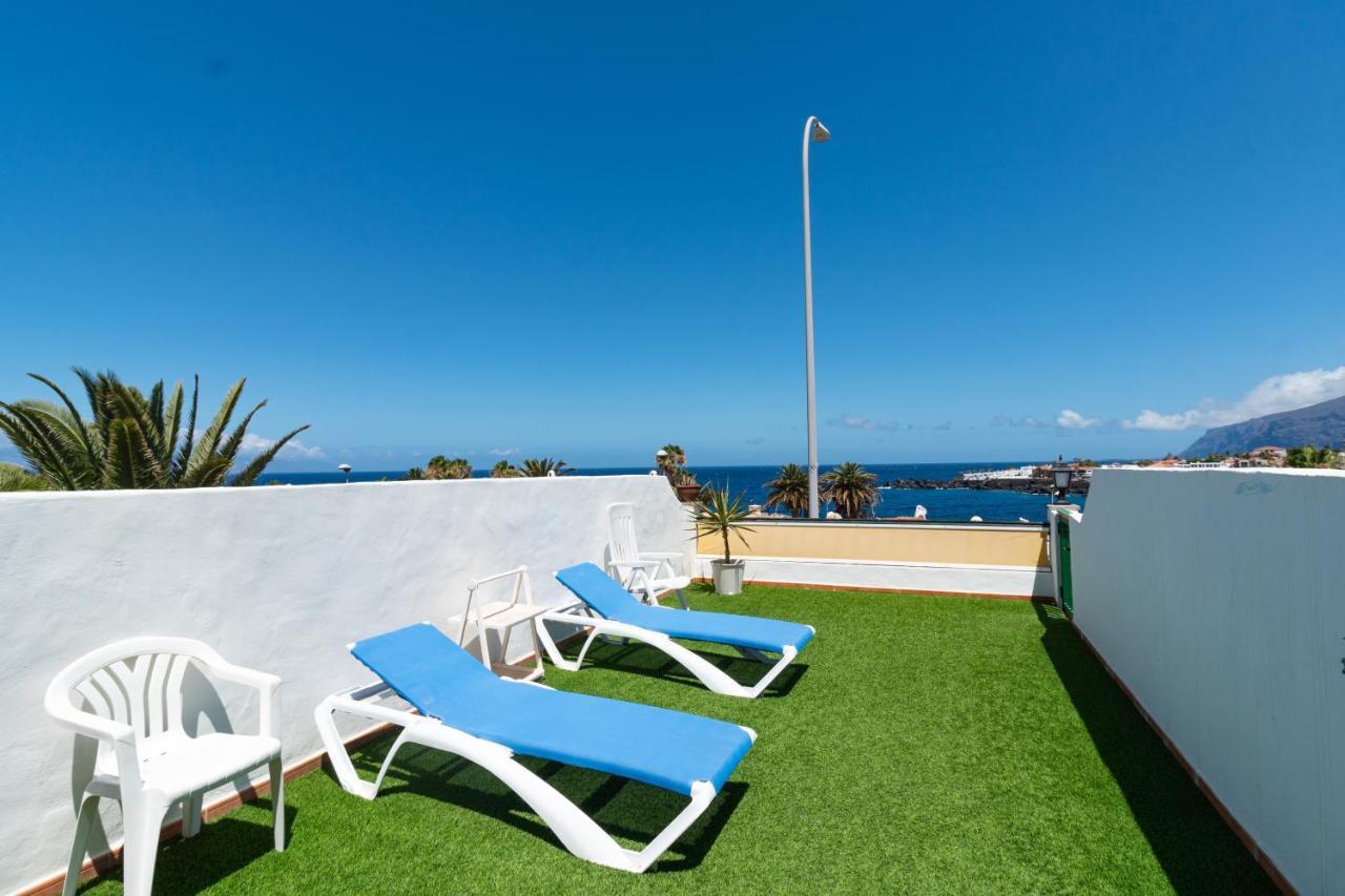 Апартаменти El Varadero Grande Terrasse Ensoleillee Face A La Mer Пуерто-де-Сантьяго Екстер'єр фото